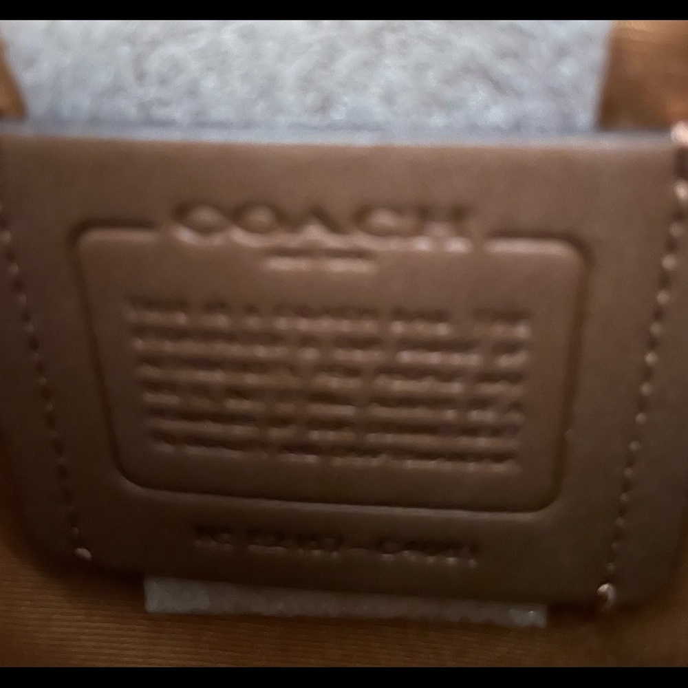 New Coach Rowan Satchel In Colorblock and Wallet - Picture 11 of 15